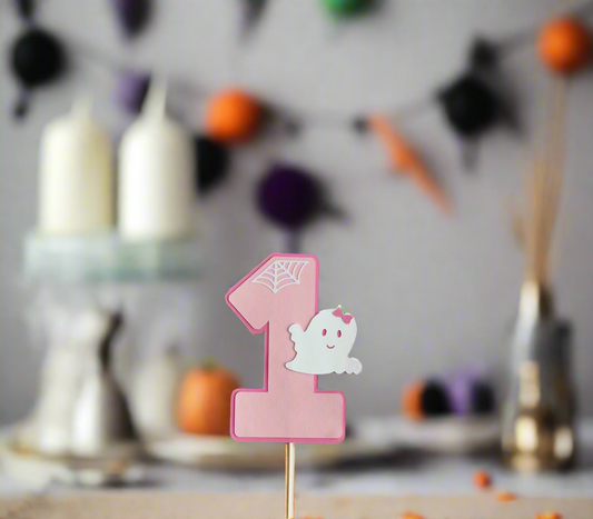 Spooky One - Number Cake Topper