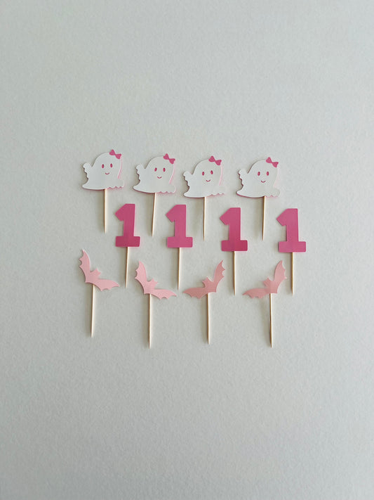 Spooky One - Cupcake Toppers