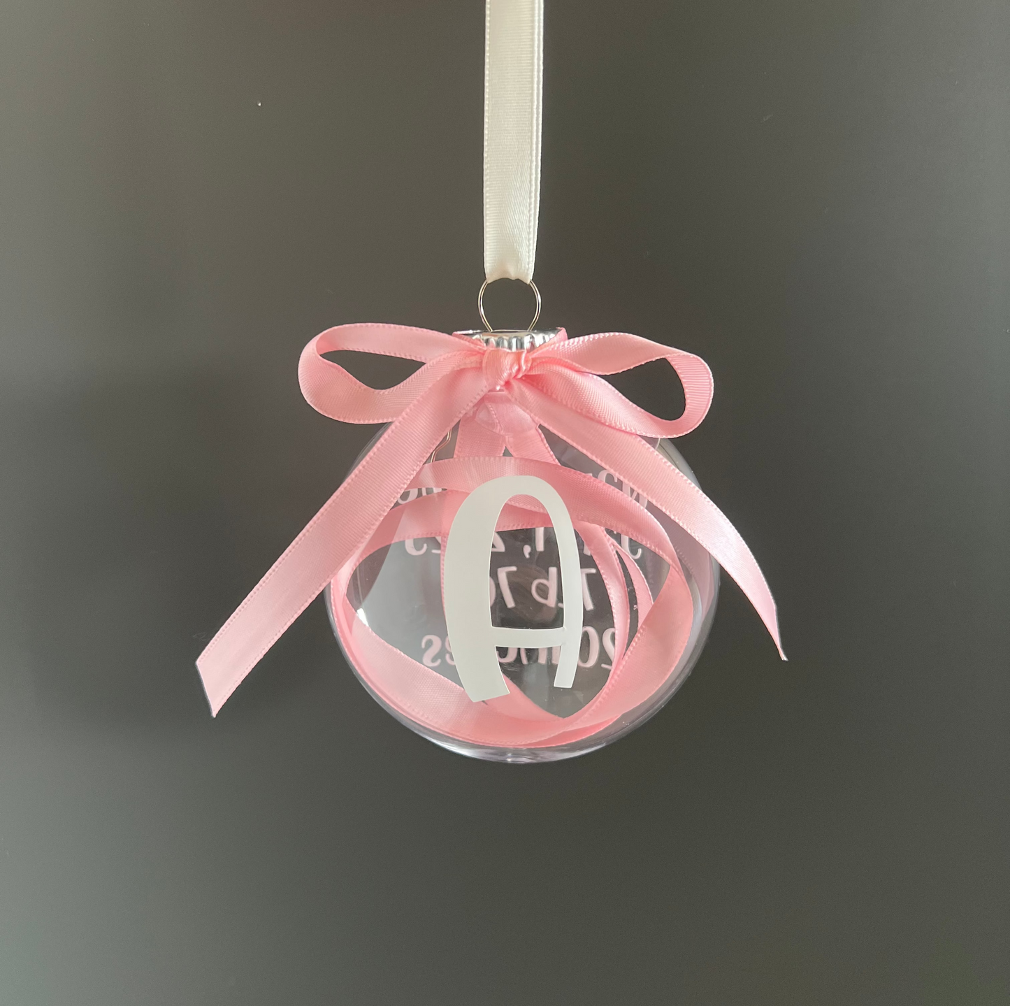 Baby Keepsake Ribbon Ornament
