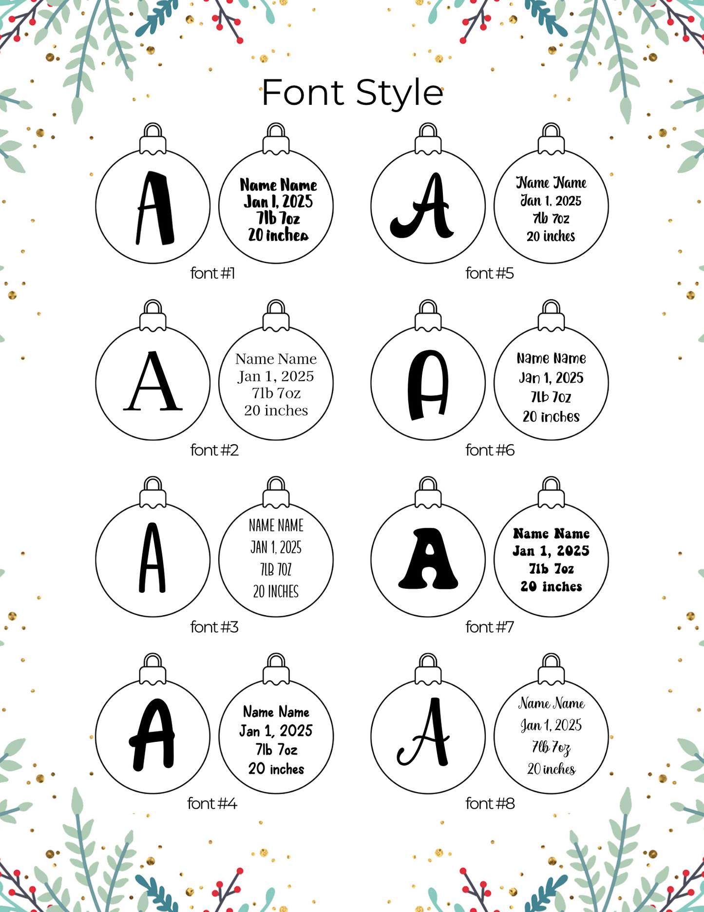 Baby Keepsake Ribbon Ornament